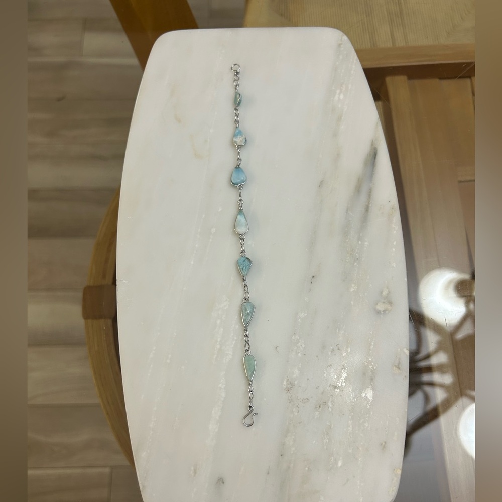 Larimar Natural Stone Bracelet